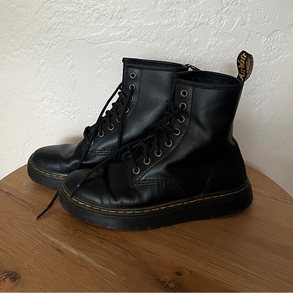 Dr. Martens Black Combat Boots